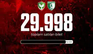 Amedspor Bodrum FK maçında yüzde 100 doluluğa ulaşıldı: İşte satılan bilet sayısı