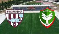 Bandırmaspor Amedspor maçı hangi kanalda ne zaman saat kaçta?