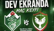 Iğdır FK Amedspor maçı için Diyarbakır'dan iki ilçeden dev ekran haberi geldi