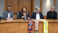 Mardinspor Muşspor maçı için Diyarbakır'da dostluk buluşması