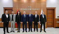 Diyarbakır Valisi Zorluoğlu'na CHP İl Yönetimi'nden ziyaret: Şehir için işbirliği ele alındı