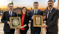 Erbil ve Duhok Valileri Diyarbakır'da Eşbaşkanlarla buluştu