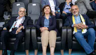 Serra Bucak play-off finalini tribünden takip etti