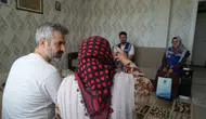 Diyarbakır'da evden çıkamayan 600 yaşlıya bayram öncesi anlamlı ziyaret