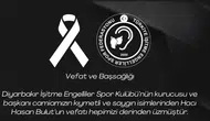 Diyarbakır'da sporun duayen ismi vefat etti: Federasyon taziye yayınladı