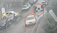 Diyarbakır'da otomobil ile motosiklet çarpıştı: Kaza ucuz atlatıldı