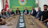 Diyarbakır'da tarım sorunları masaya yatırıldı: Eşbaşkan Bucak Ziraat Odası'nda