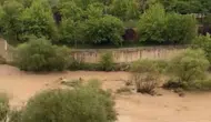 Çermik'te aşırı yağış ve dolu kabusu Ekili araziler ile yollar sular altında kaldı