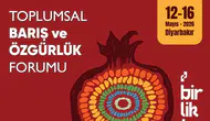 Diyarbakır'da Toplumsal Barış ve Özgürlük Forumu 12 Mayıs'ta başlıyor