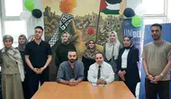 Geri dönüşümle Diyarbakır'dan Filistin'e umut taşıdılar: Duvarlara bile işlendi