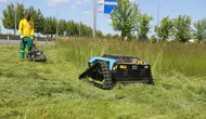 Diyarbakır’da ot biçme işi robotlara emanet: 4,5 milyon metrekarelik alanda mesai yapıyorlar