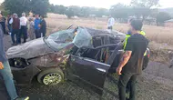 Diyarbakır Kulp’ta feci kaza Takla atan otomobildeki anne ile 3 yaşındaki oğlu can verdi