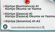 Diyarbakır’da ücretsiz Kürtçe kursları başlıyor: Üç seçenekten biri tercih edilebilir