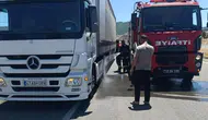 Diyarbakır'dan yola çıkan TIR'ın lastikleri yandı: Ucuz atlatıldı