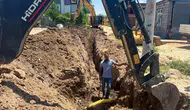 Diyarbakır'ın ilçesinde içme suyu sorununa neşter: 180 metrelik hat çekildi