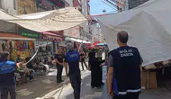 Diyarbakır'ın sokaklarında branda operasyonu: Tek tek söküldü