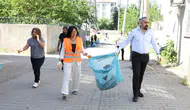 Diyarbakır'da Eşbaşkanlar sokakları süpürdü, çöp topladı: Örnek oldular