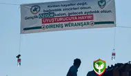 Amedspor taraftarlarından uyuşturucuya karşı sokak seferberliği: İşte o pankart