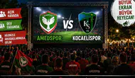 Diyarbakır'da belediyeden jest: Kocaelispor Amedspor maçı canlı izlenebilecek