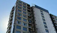 Diyarbakır Kayapınar'da yangın gecesi 12 katlı plazada hasar gün ağarınca netleşti