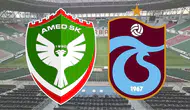 Amedspor Trabzonspor maçının muhtemel 11'leri belli oldu: Hasi'den sürprizler var