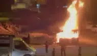 Bağlar Mevlana Halit Mahallesi'ndeki sitede yangın paniği İtfaiye ekipleri müdahale etti