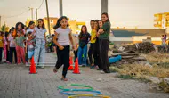 Yenişehir'de çocuklar bayram etti: Spordan sinemaya her şey vardı