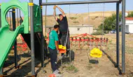 Diyarbakır'da 10 ilçeye kuruldu: 39 mahallede çocuklar bayram etti