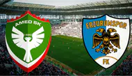 Amedspor Erzurumspor maçı muhtemel 11'leri belli oldu: Sürpriz tercihler var
