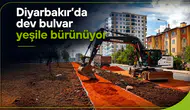 Diyarbakır'da dev bulvar yeşile bürünüyor: Bin 200 ağaç dikilecek