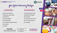 Diyarbakır'da DİSMEK'in ücretsiz kurslarına başvurular başladı: Son tarih 30 Eylül