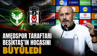 Amedspor taraftarı Beşiktaş'ın hocası İtaliano'yu büyüledi: İlginç sözler sarf etti