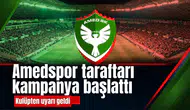 Amedspor taraftarı kampanya başlattı, kulüpten uyarı geldi
