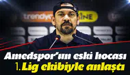 Amedspor'un eski hocası Servet Çetin 1. Lig ekibiyle anlaştı: İşte yeni takımı