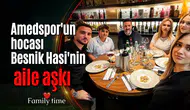Amedspor Teknik Direktörü Besnik Hasi'nin mutluluk tablosu: Ailesiyle buluştu