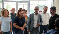Diyarbakır'da Eşbaşkan Bucak'tan esnaf turu: Talepler yığıldı, not defteri doldu