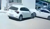 Kayapınar’da korkutan kaza: Sürücü direksiyon hakimiyetini kaybetti, duvara çarptı