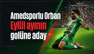 Amedsporlu Orban Eylül ayının golüne aday: Rakibi belli oldu, oylama başladı