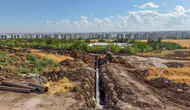 Diyarbakır'a yapılan 5 bin metreküplük içme suyu deposu yarıyı geçti