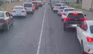 Diyarbakır'da itfaiyeye fermuar sistemiyle yol verdiler: Sürücülerden örnek davranış