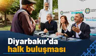 Diyarbakır'da halk buluşması: Eşbaşkanlar mahalle sakinlerini dinledi, çözüm mesajı verdi