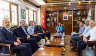 Kırgızistan Ankara Büyükelçisi Eşbaşkan Bucak'ı ziyaret etti: Diyarbakır'dan çok etkilendi