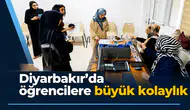 Diyarbakır'da öğrencilere büyük kolaylık: Ayaklarına kadar geldi