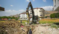 Diyarbakır'ın ilçesinde atık su sorunu tarih oldu: Bin metrelik yeni hat döşendi