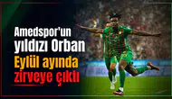 Amedspor'un yıldızı Gift Orban Eylül ayında zirveye çıktı: En güzel golü attı