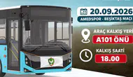 Diyarbakır'da belediye Amedspor Beşiktaş maçı için ücretsiz otobüs kaldırıyor