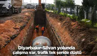 Diyarbakır-Silvan yolu tek şeride düştü: Seyrantepe'de yol çökmelerine son verecek adım atıldı
