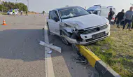 Diyarbakır Çınar'da otomobil ile tır çarpıştı: 3'ü çocuk olmak üzere 4 kişi yaralandı