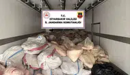 Diyarbakır Çınar'da halk sağlığını tehdit eden 8 ton kaçak sakatat ele geçirildi