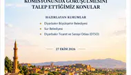 Diyarbakır'ın bütçe maratonu başladı: 8 bakanlığa sunulan 40 sayfalık dev yatırım dosyası